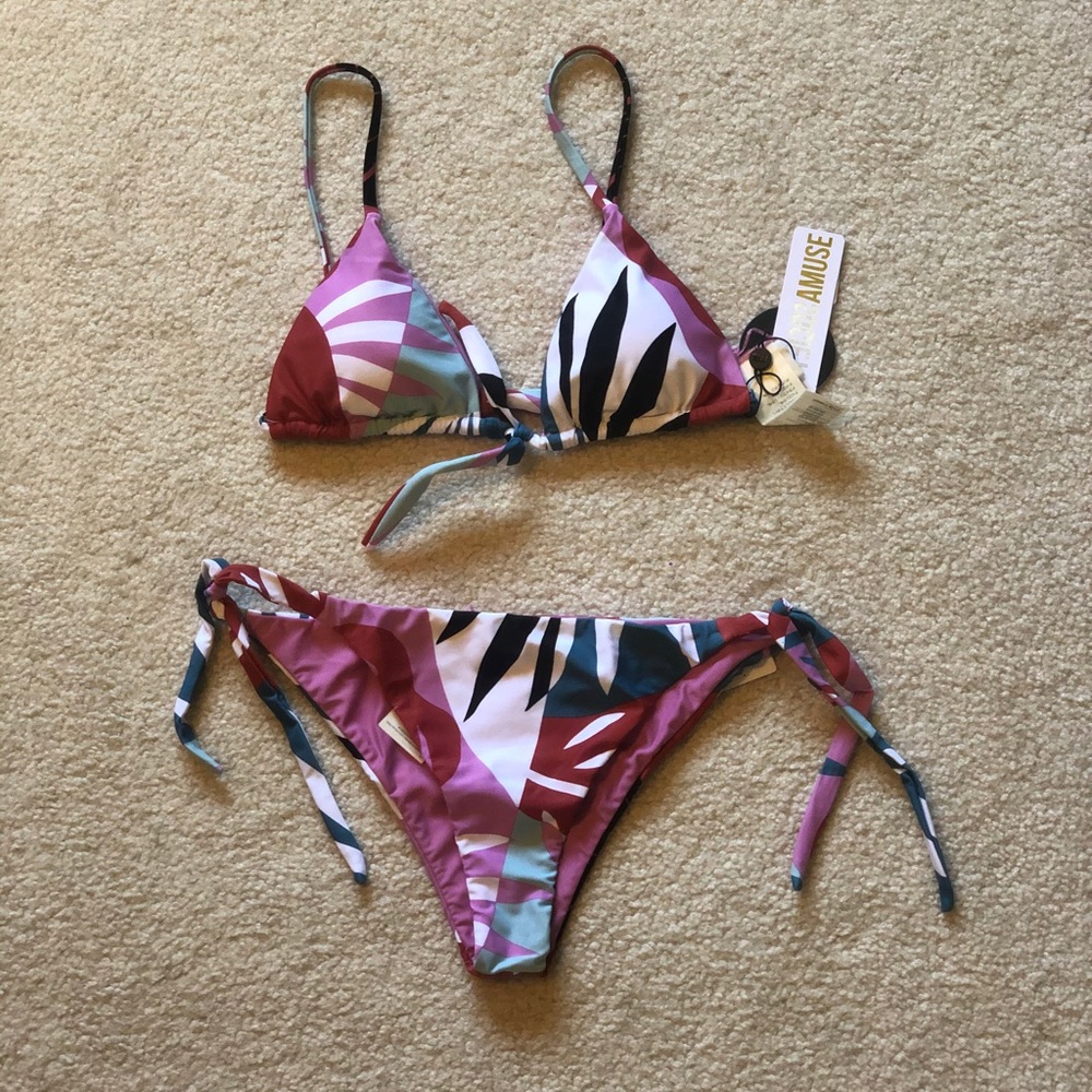 NWT Amuse Society Bikini Set